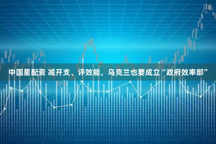 中国星配资 减开支、评效能，乌克兰也要成立“政府效率部”